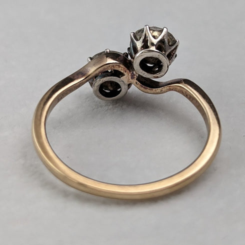 British Vintage Jewelry K9 Gold Toi Emore Ring (No. 13) Ring